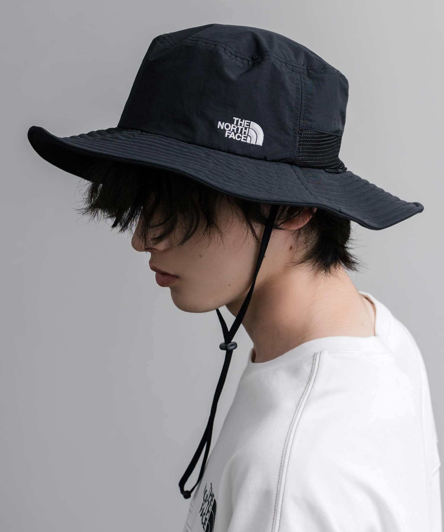 THE NORTH FACE ザ・ノースフェイス TNF LIGHT SHIELD HAT 接触冷感 取り外し可能 日除けサンシェード付きアドベンチャーハット/サファリハット 16137