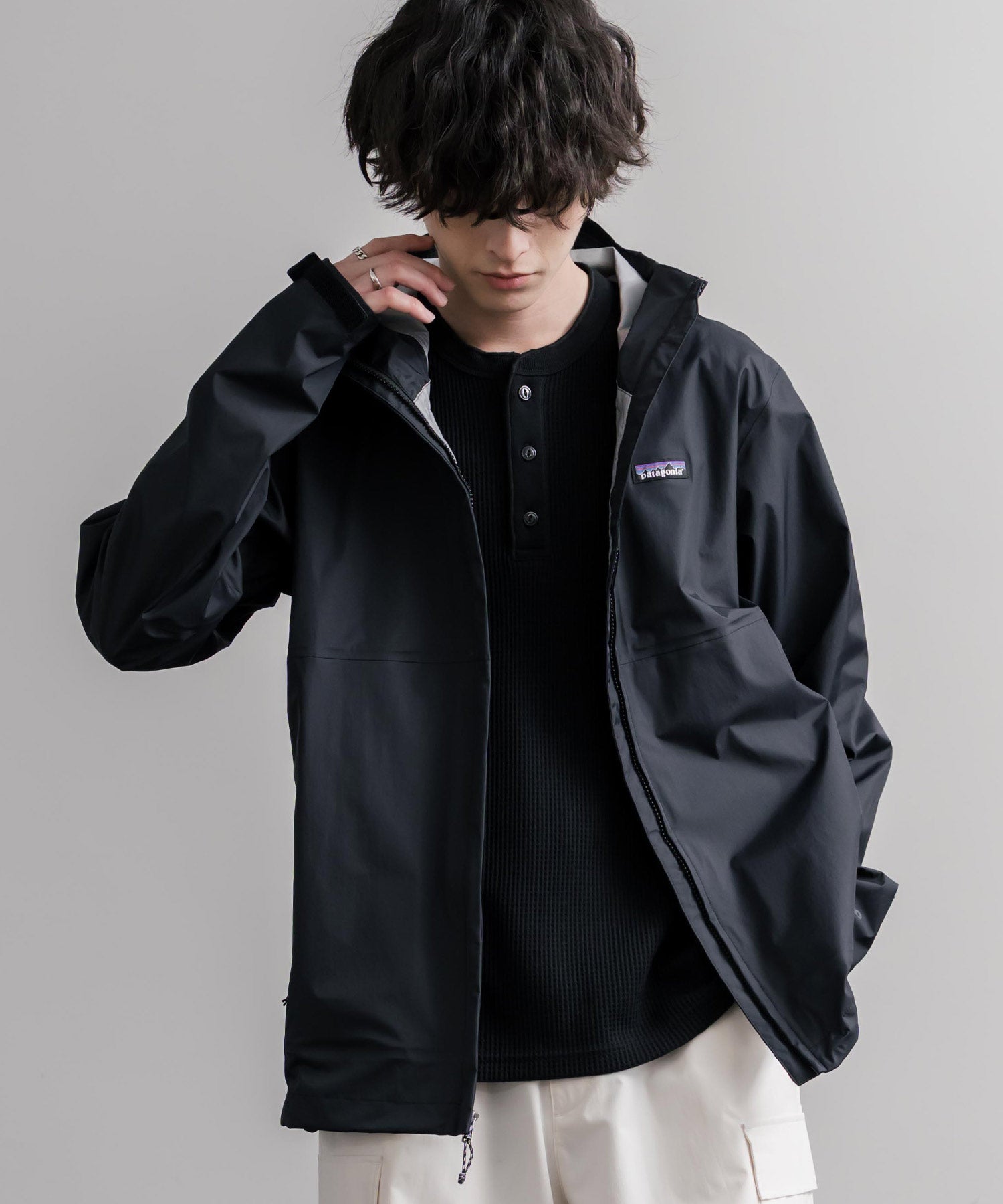 Patagonia パタゴニア M'S TORRENTSHELL 3L RAIN JKT トレントシェルレインジャケット/ツバ付きマウンテンパーカー 16138