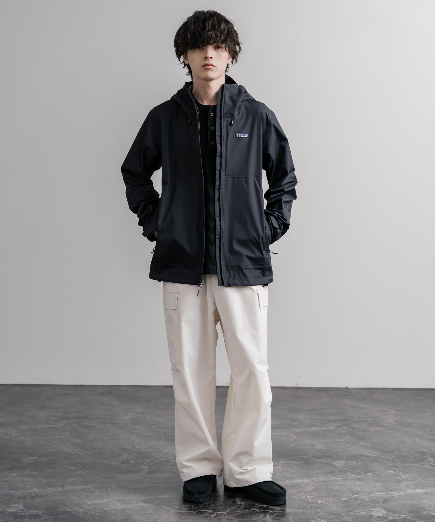 Patagonia パタゴニア M'S TORRENTSHELL 3L RAIN JKT トレントシェルレインジャケット/ツバ付きマウンテンパーカー 16138
