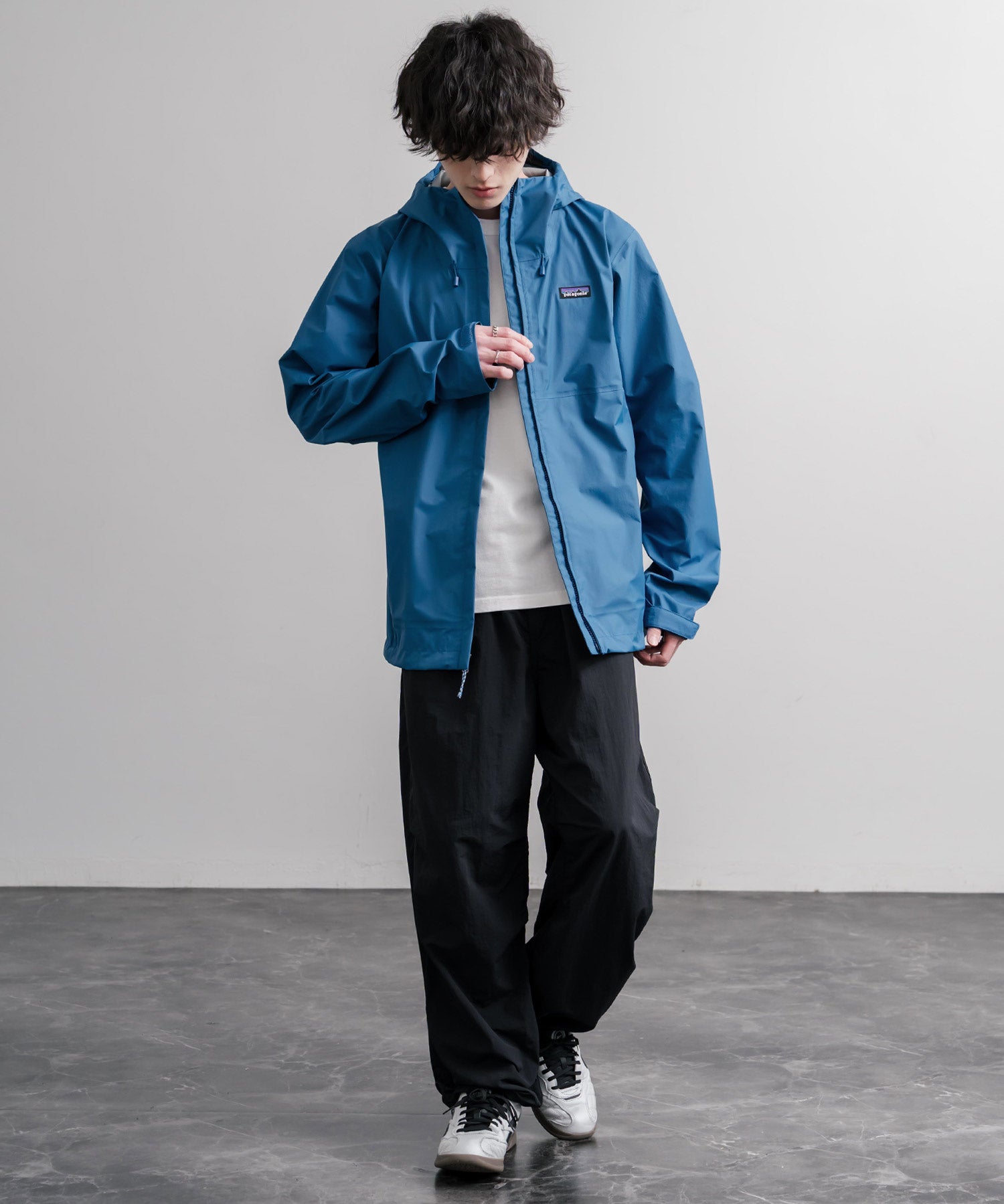 Patagonia パタゴニア M'S TORRENTSHELL 3L RAIN JKT トレントシェルレインジャケット/ツバ付きマウンテンパーカー 16138