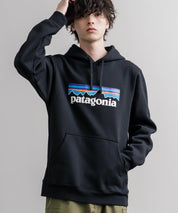 Patagonia パタゴニア M'S P-6 LOGO UPRISAL HOODY ロゴアップライザルフーディ/裏起毛長袖プルオーバーパーカー 16140