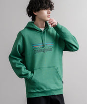 Patagonia パタゴニア M'S P-6 LOGO UPRISAL HOODY ロゴアップライザルフーディ/裏起毛長袖プルオーバーパーカー 16140