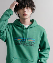 Patagonia パタゴニア M'S P-6 LOGO UPRISAL HOODY ロゴアップライザルフーディ/裏起毛長袖プルオーバーパーカー 16140