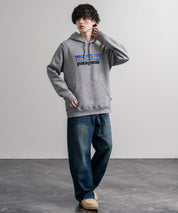 Patagonia パタゴニア M'S P-6 LOGO UPRISAL HOODY ロゴアップライザルフーディ/裏起毛長袖プルオーバーパーカー 16140