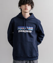 Patagonia パタゴニア M'S P-6 LOGO UPRISAL HOODY ロゴアップライザルフーディ/裏起毛長袖プルオーバーパーカー 16140