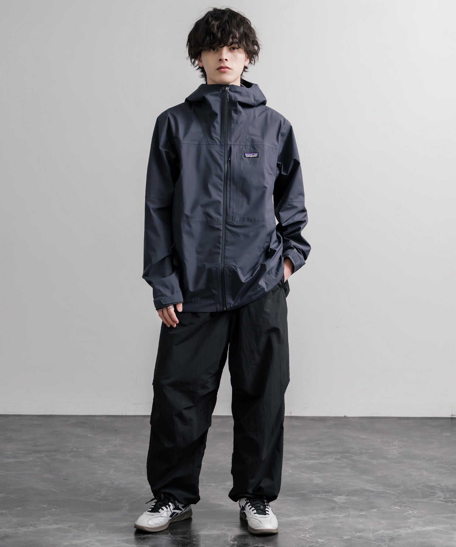Patagonia パタゴニア M'S BOULDER FORK RAIN JKT ボルダーフォークレインジャケット/ツバ付きマウンテンパーカー 16141