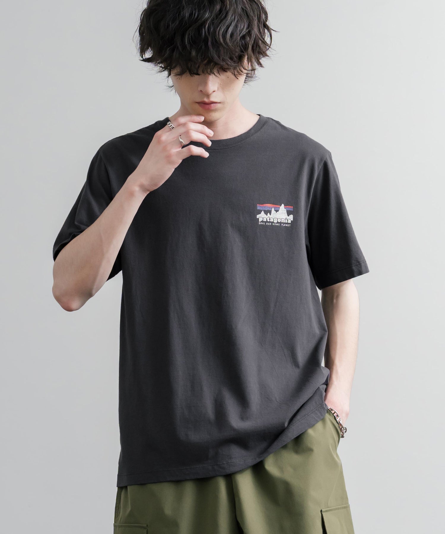 Patagonia パタゴニア M’S '73 SKYLINE T SHIRT オーガニックコットンバックプリント半袖Tシャツ 16143