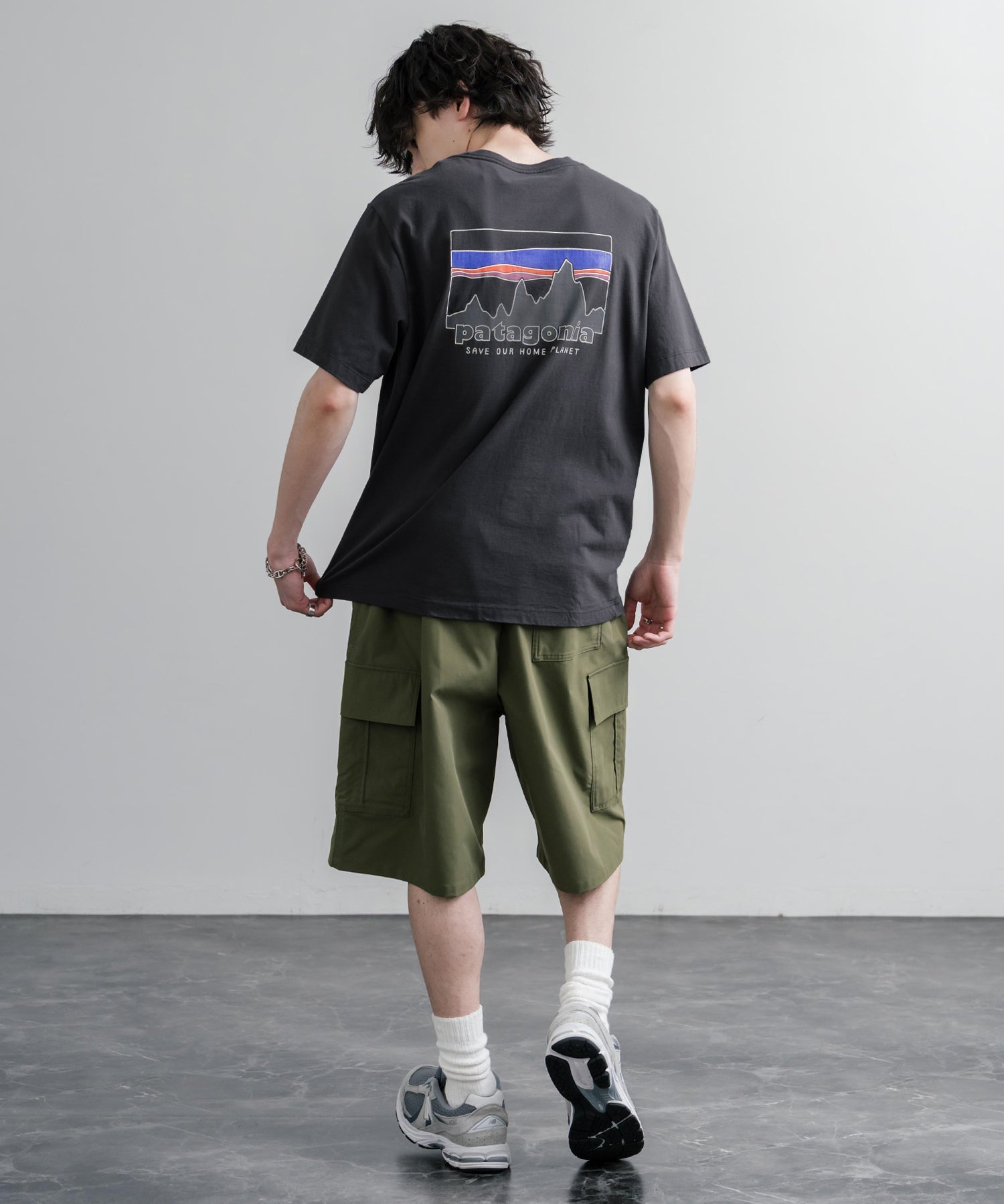 Patagonia パタゴニア M’S '73 SKYLINE T SHIRT オーガニックコットンバックプリント半袖Tシャツ 16143