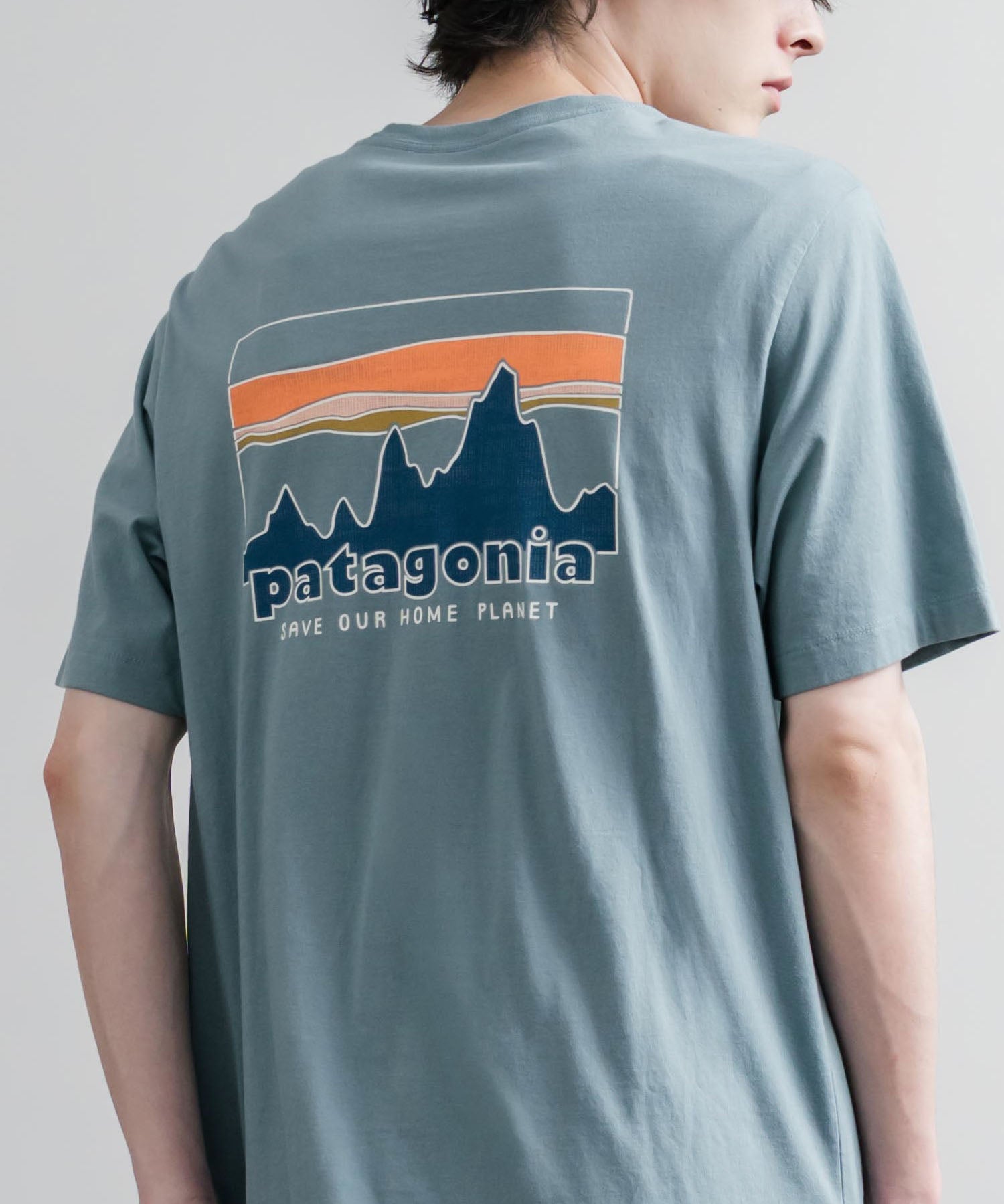Patagonia パタゴニア M’S '73 SKYLINE T SHIRT オーガニックコットンバックプリント半袖Tシャツ 16143