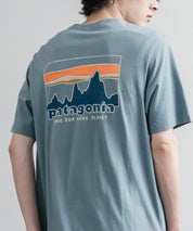 Patagonia パタゴニア M’S '73 SKYLINE T SHIRT オーガニックコットンバックプリント半袖Tシャツ 16143
