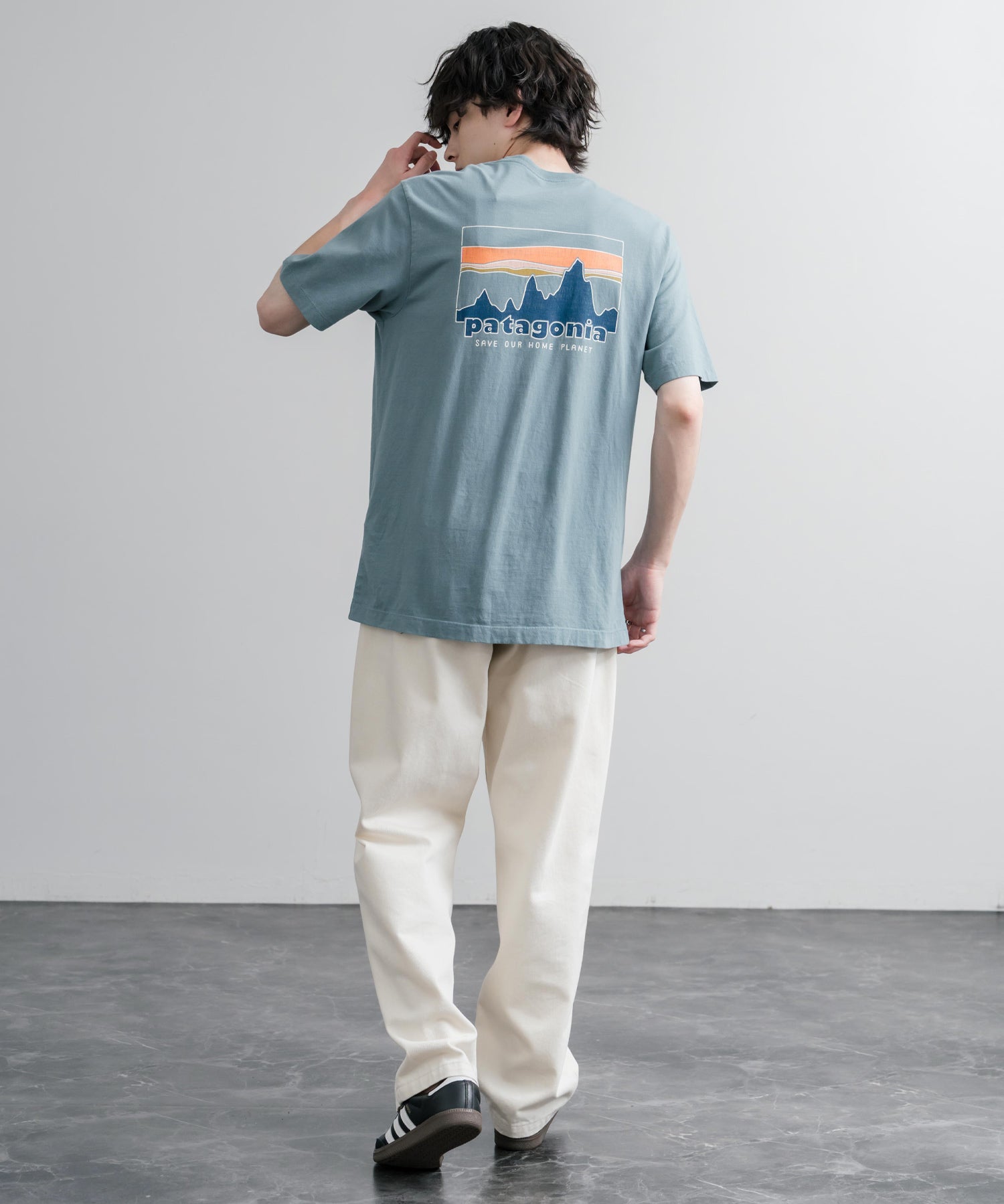 Patagonia パタゴニア M’S '73 SKYLINE T SHIRT オーガニックコットンバックプリント半袖Tシャツ 16143