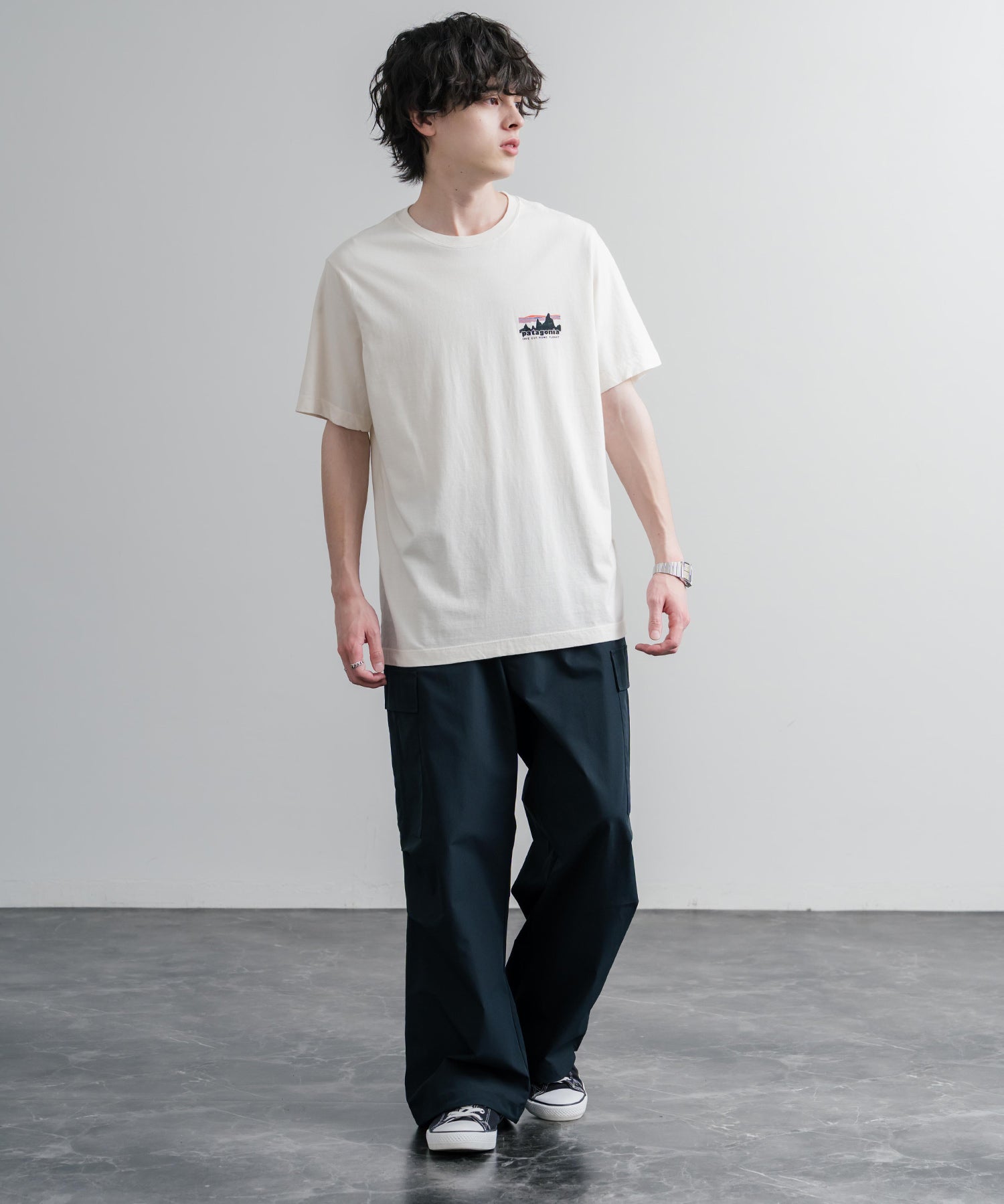 Patagonia パタゴニア M’S '73 SKYLINE T SHIRT オーガニックコットンバックプリント半袖Tシャツ 16143