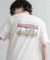 Patagonia パタゴニア M’S '73 SKYLINE T SHIRT オーガニックコットンバックプリント半袖Tシャツ 16143