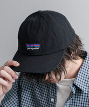 Patagonia パタゴニア P 6 LABEL TRAD CAP ワンポイントロゴコットンベースボールキャップ 16145