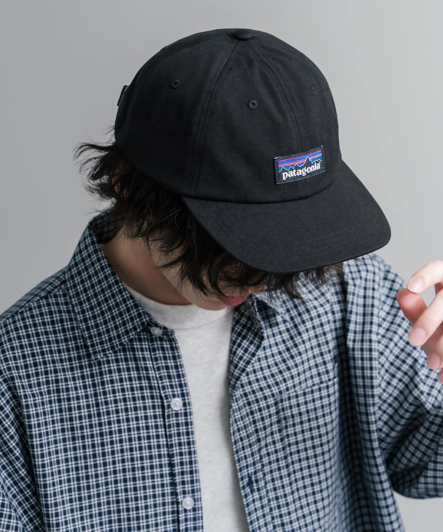 Patagonia パタゴニア P 6 LABEL TRAD CAP ワンポイントロゴコットンベースボールキャップ 16145