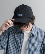 Patagonia パタゴニア P 6 LABEL TRAD CAP ワンポイントロゴコットンベースボールキャップ 16145