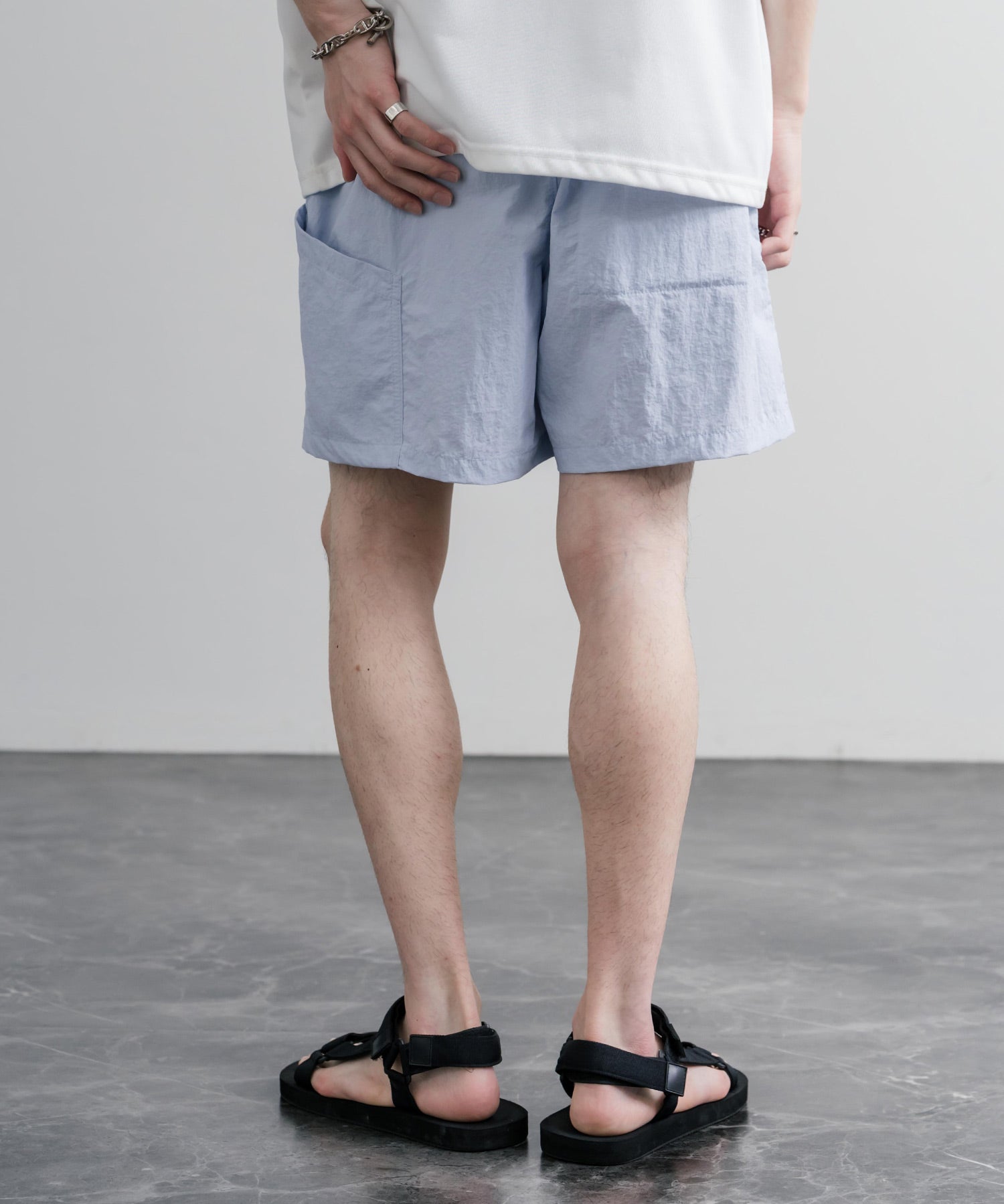 日本未展開モデル THE NORTH FACE WHITE LABEL OLEMA SHORTS イージーワイドナイロンショートパンツ 16150