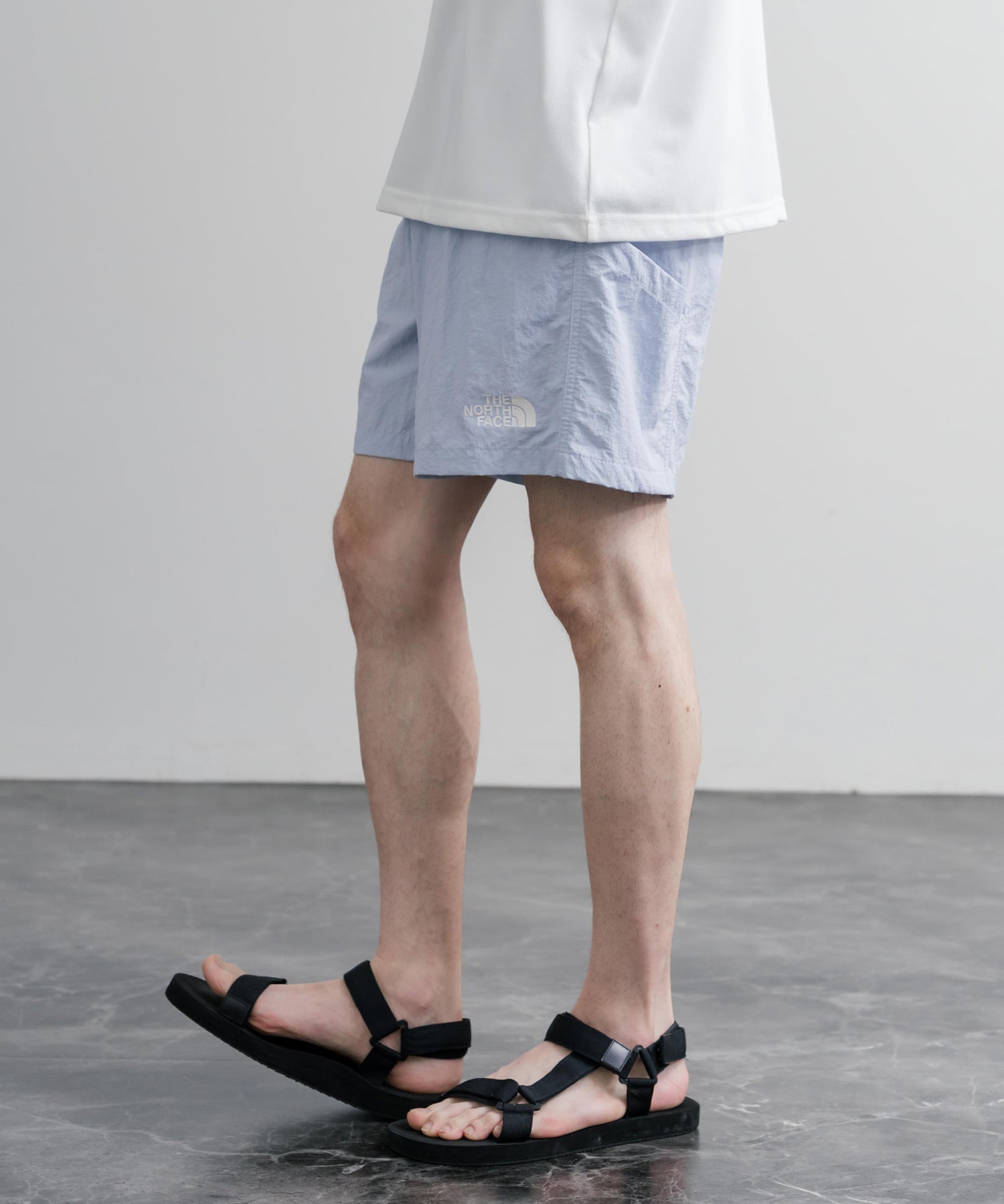 日本未展開モデル THE NORTH FACE WHITE LABEL OLEMA SHORTS イージーワイドナイロンショートパンツ 16150