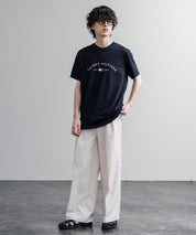 TOMMY HILFIGER アーチロゴプリント半袖Tシャツ 16156