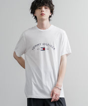 TOMMY HILFIGER アーチロゴプリント半袖Tシャツ 16156
