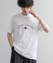 TOMMY HILFIGER アーチロゴプリント半袖Tシャツ 16156