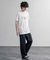 TOMMY HILFIGER アーチロゴプリント半袖Tシャツ 16156