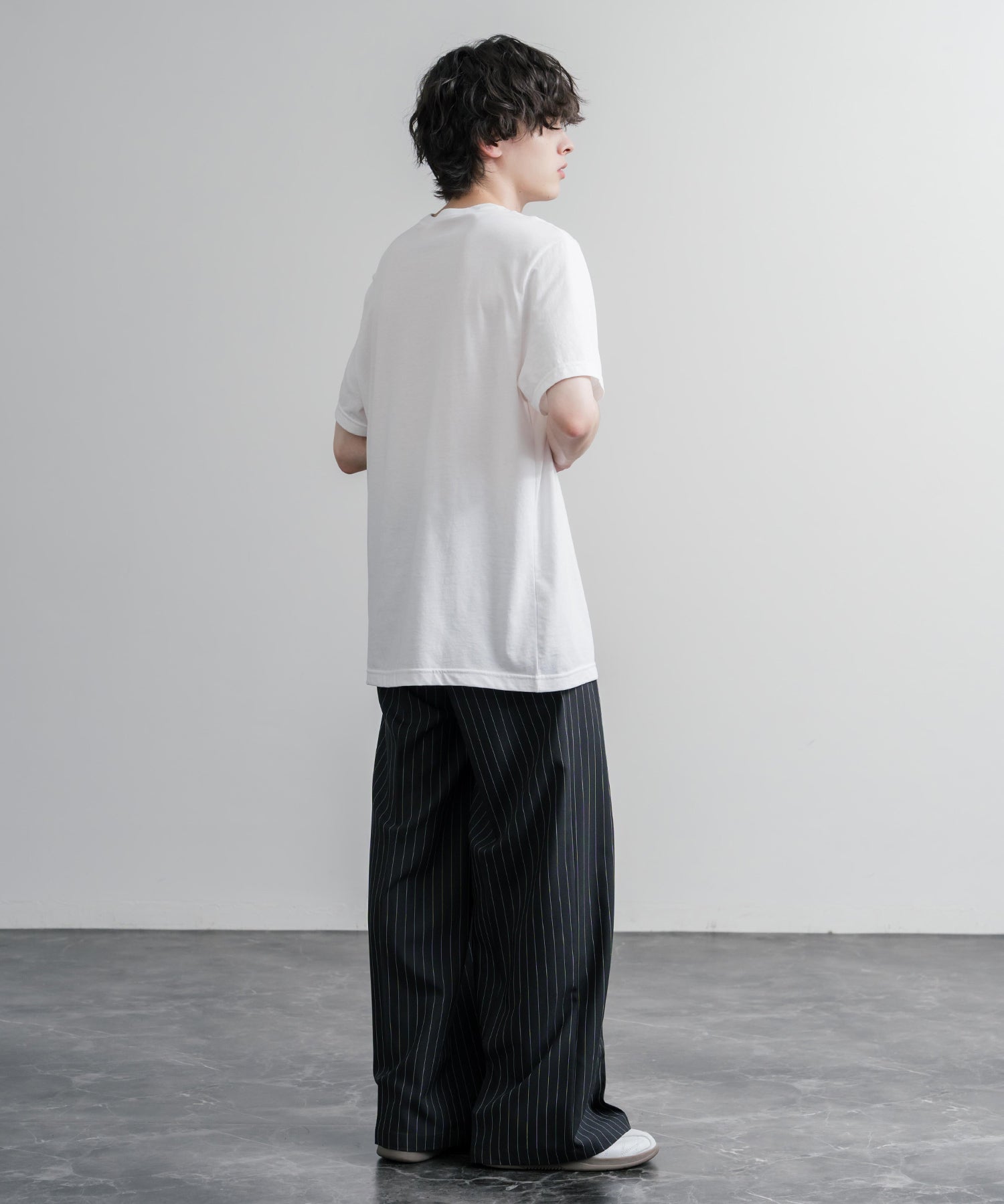 TOMMY HILFIGER アーチロゴプリント半袖Tシャツ 16156