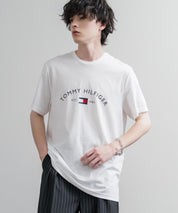 TOMMY HILFIGER アーチロゴプリント半袖Tシャツ 16156