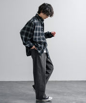 Upscape Audience アップスケープオーディエンス 日本製 国産「備中」12.5オンス セルヴィッチ 赤耳デニム ヴィンテージWASH 5ポケ アジャスターワイドパンツ AUD3693 16175