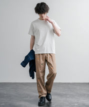 HOUSTON TWILL ALLOVER EMB EASY PANTS コットンツイル総柄刺繍イージーテーパードチノパンツ 16178