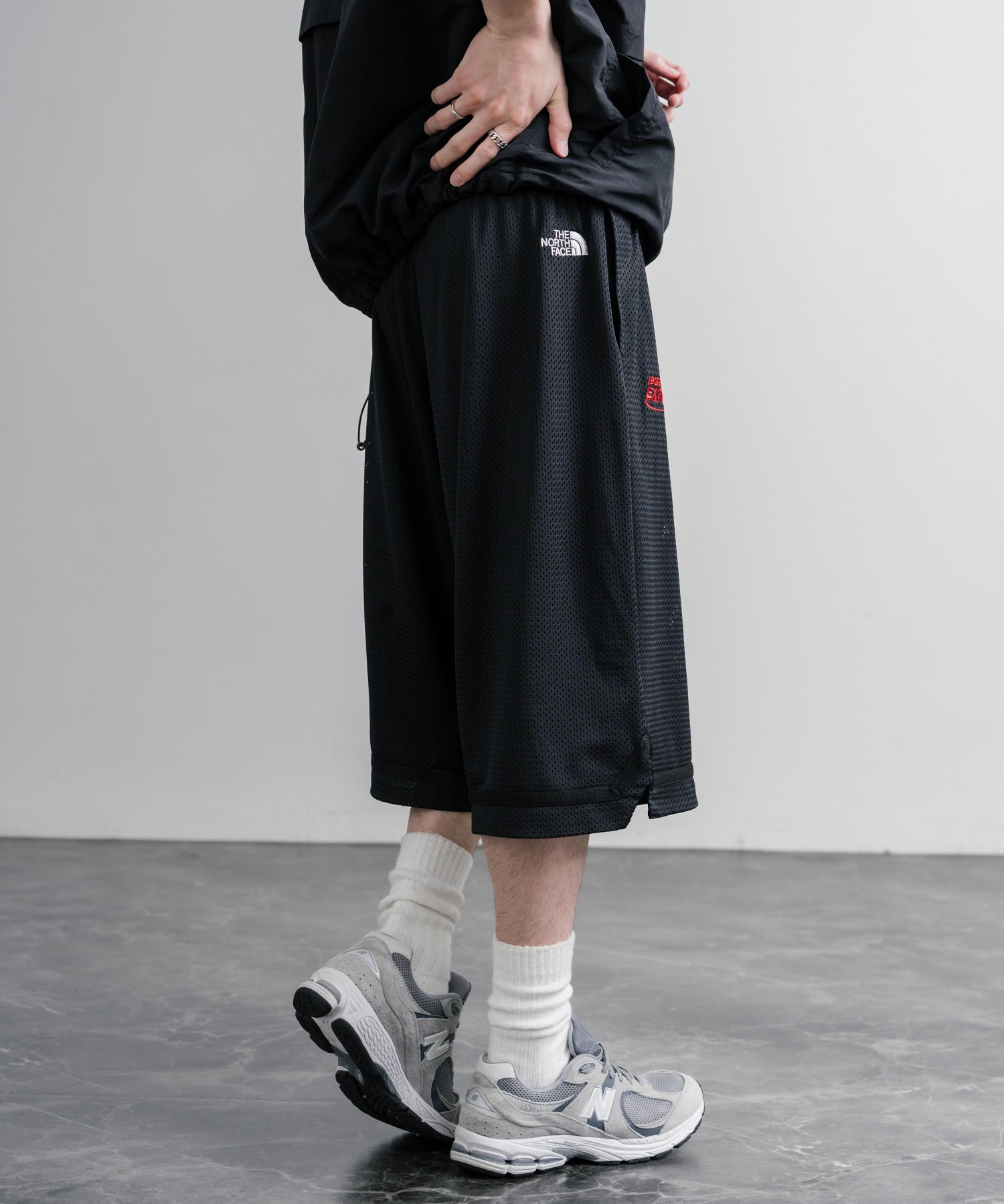 日本未展開モデル THE NORTH FACE ザ・ノースフェイス AERONET SHORTS メッシュハーフワイドパンツ/ショートパンツ 16186
