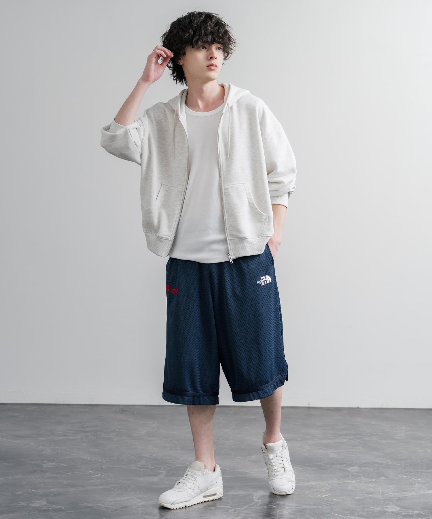 日本未展開モデル THE NORTH FACE ザ・ノースフェイス AERONET SHORTS メッシュハーフワイドパンツ/ショートパンツ 16186