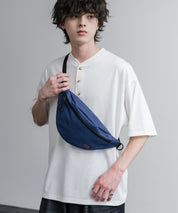 MEI メイ STANDARD MOON SHOULDE ワンポイントロゴ刺繍三日月型ボディバッグ/ウエストポーチ/ショルダーバッグ 16190