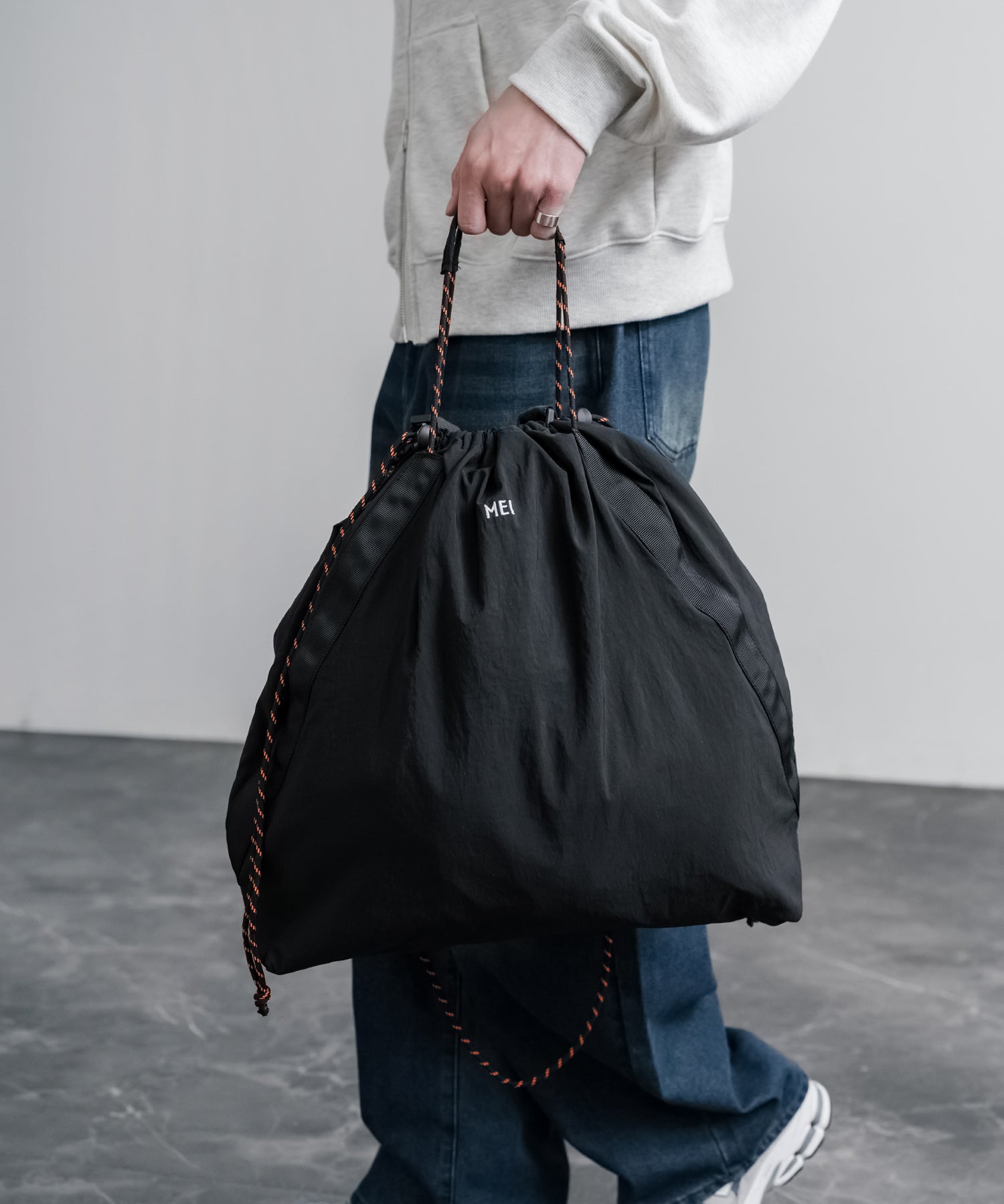 MEI メイ DRAW TOTE 2WAYドローコードトートバッグ/ショルダーバッグ 16194