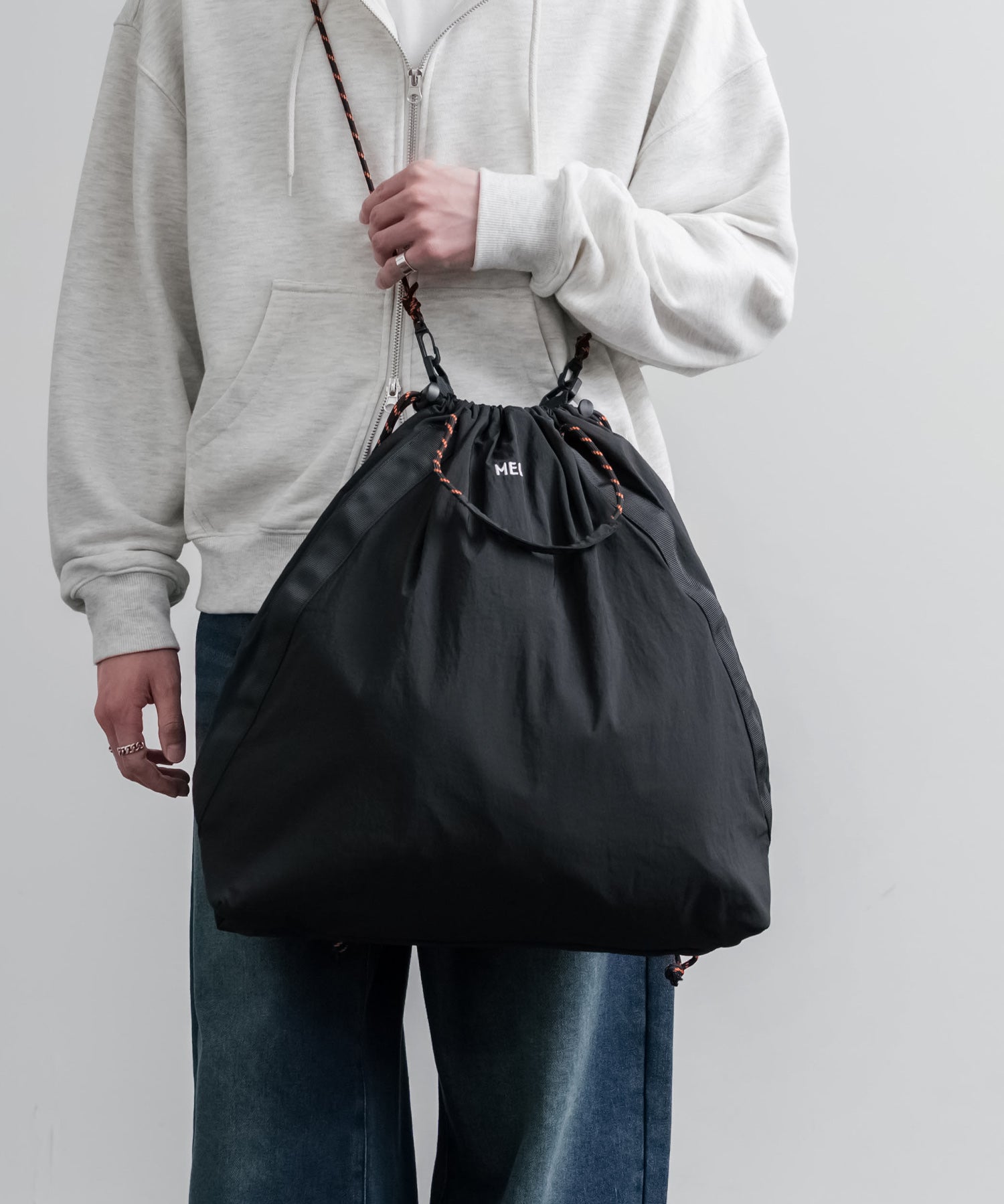 MEI メイ DRAW TOTE 2WAYドローコードトートバッグ/ショルダーバッグ 16194