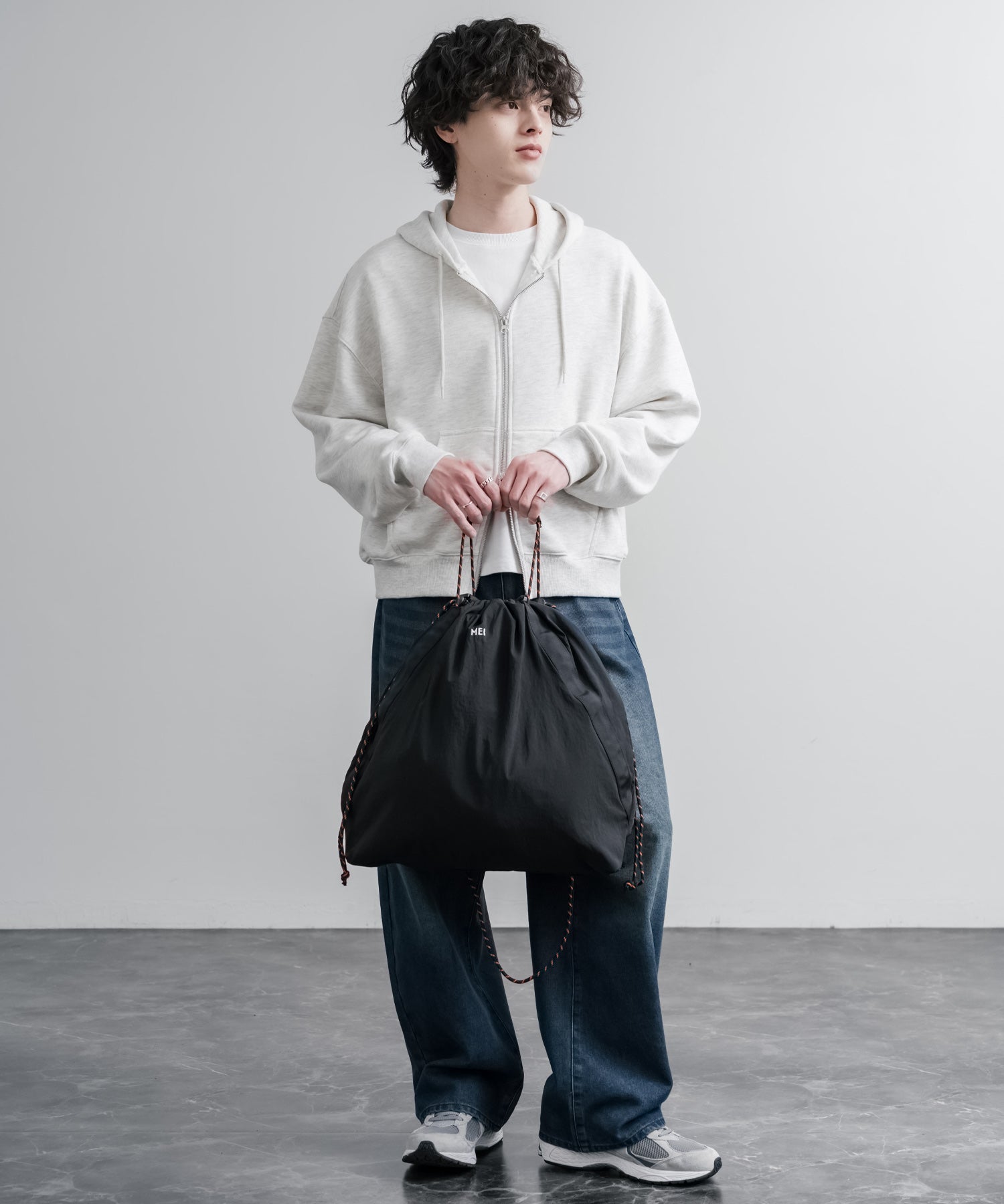 MEI メイ DRAW TOTE 2WAYドローコードトートバッグ/ショルダーバッグ