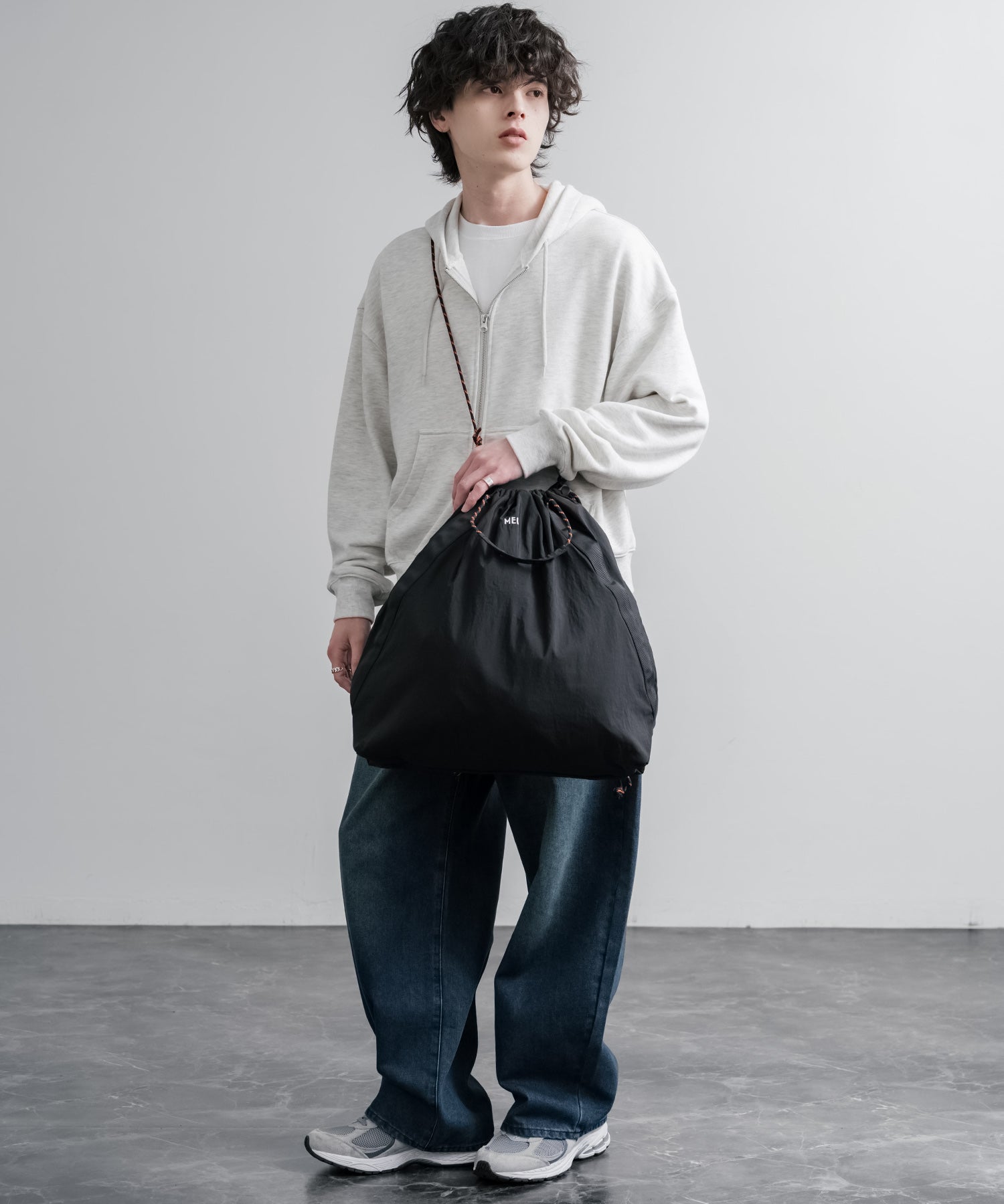 MEI メイ DRAW TOTE 2WAYドローコードトートバッグ/ショルダーバッグ
