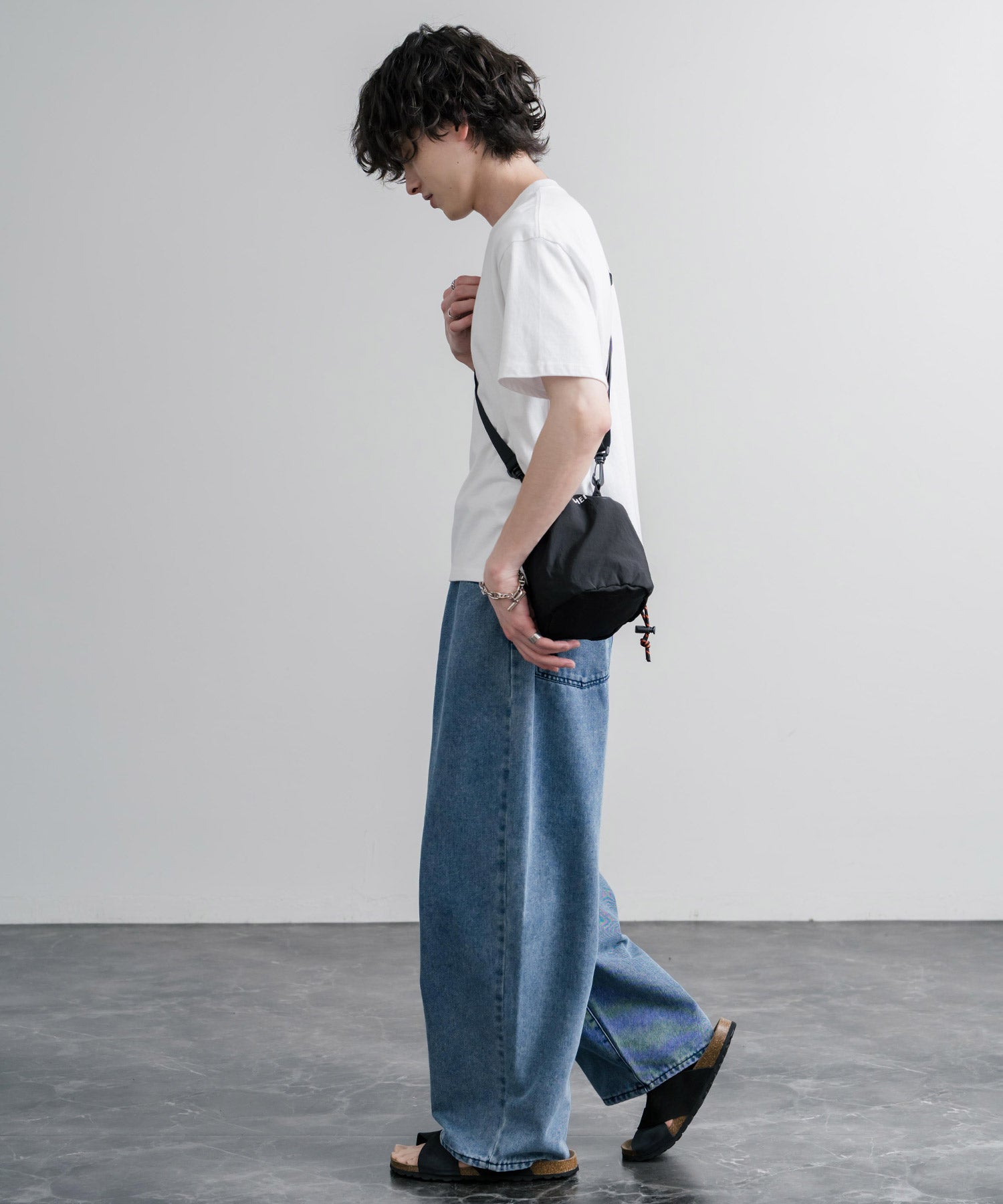 MEI メイ BOTTLE SHOULDER 2WAYドローコードショルダーバッグ