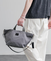 MEI TOTEBAG M ロゴプレート2WAYトートショルダーバッグ 16197