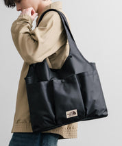 THE NORTH FACE WHITE LABEL WL TRIG BAG ナイロンデニムワンポイントロゴショルダートートバッグ 16204