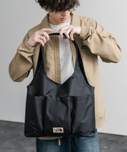 THE NORTH FACE WHITE LABEL WL TRIG BAG ナイロンデニムワンポイントロゴショルダートートバッグ 16204