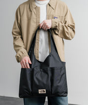 THE NORTH FACE WHITE LABEL WL TRIG BAG ナイロンデニムワンポイントロゴショルダートートバッグ 16204