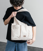 THE NORTH FACE WHITE LABEL WL TRIG BAG ナイロンデニムワンポイントロゴショルダートートバッグ 16204