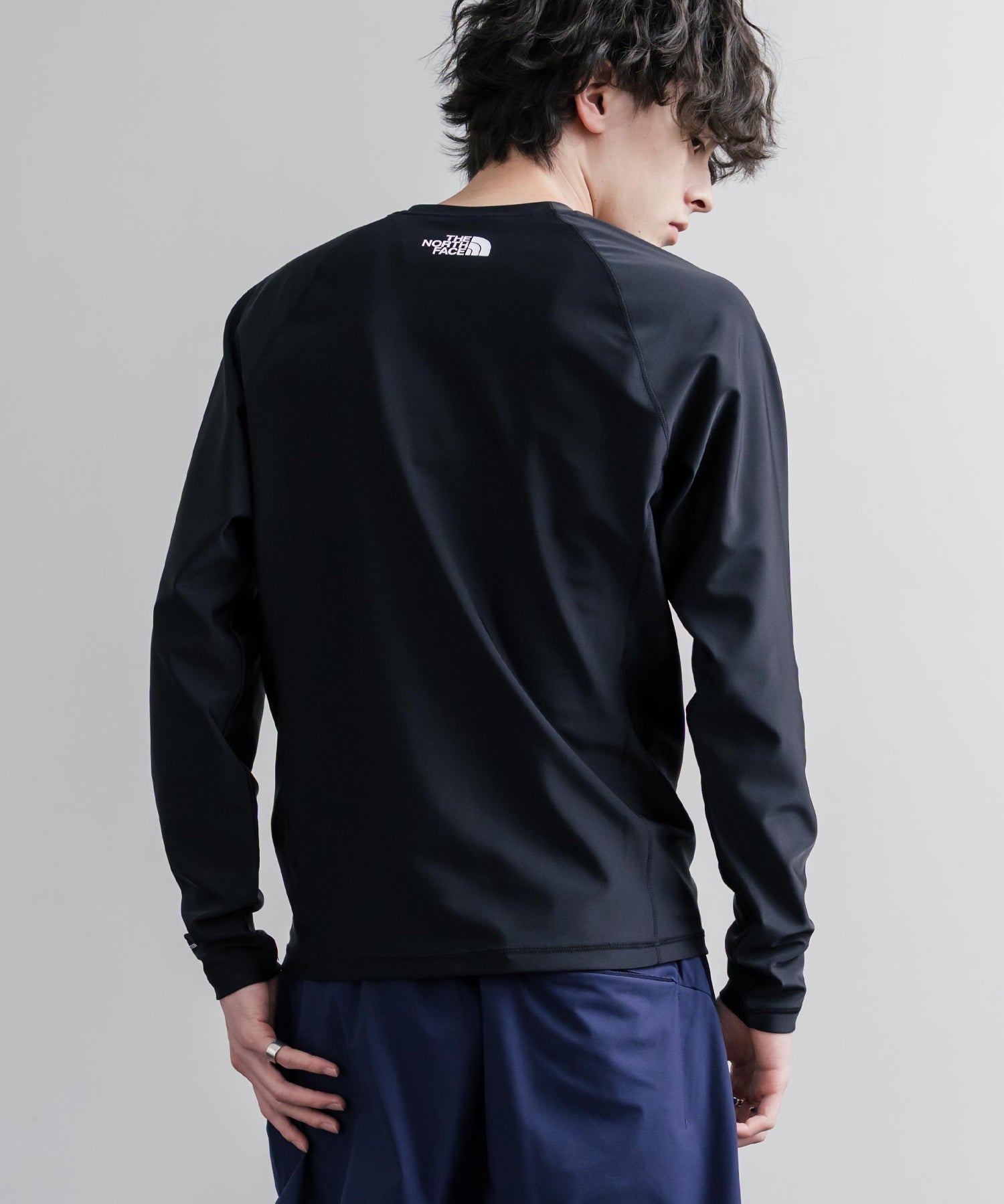 THE NORTH FACE ザ・ノースフェイス M'S ESSENTIAL L/S RASHGUARD 接触冷感ラッシュガード/多機能長袖カットソー 16206