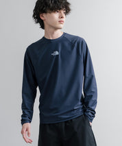 THE NORTH FACE ザ・ノースフェイス M'S ESSENTIAL L/S RASHGUARD 接触冷感ラッシュガード/多機能長袖カットソー 16206