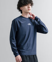 THE NORTH FACE ザ・ノースフェイス M'S ESSENTIAL L/S RASHGUARD 接触冷感ラッシュガード/多機能長袖カットソー 16206