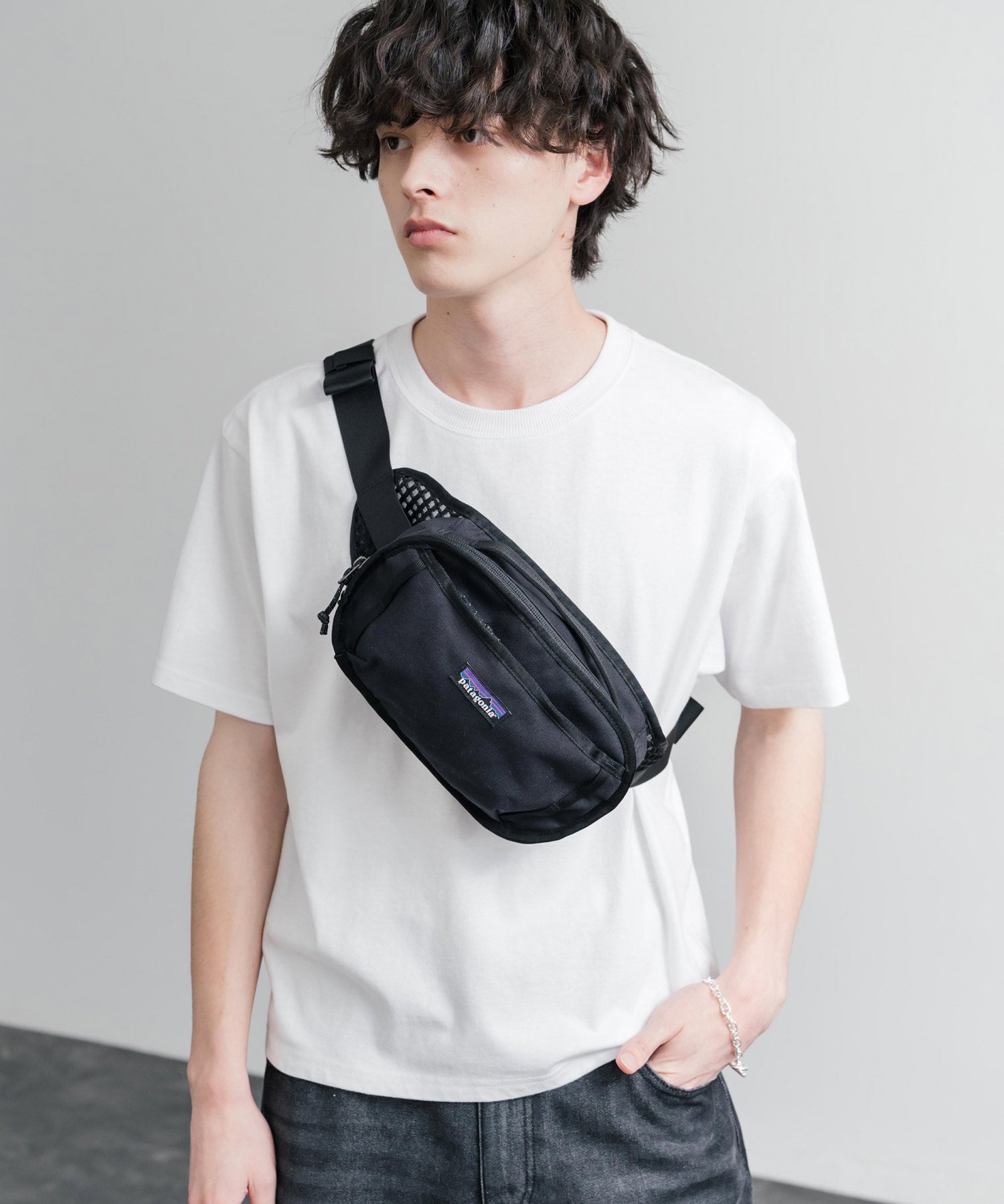 Patagonia FIELDSMITH HIP PACK ワンポイントロゴウエストポーチボディショルダー2WAYバッグ 16215
