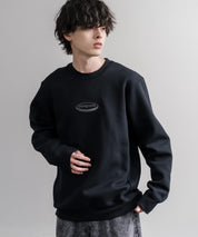 Patagonia M S 95 OVAL LOGO UPRISAL CREW SWEATSHIRT ロゴ刺繍裏起毛長袖スウェットトレーナー 16218