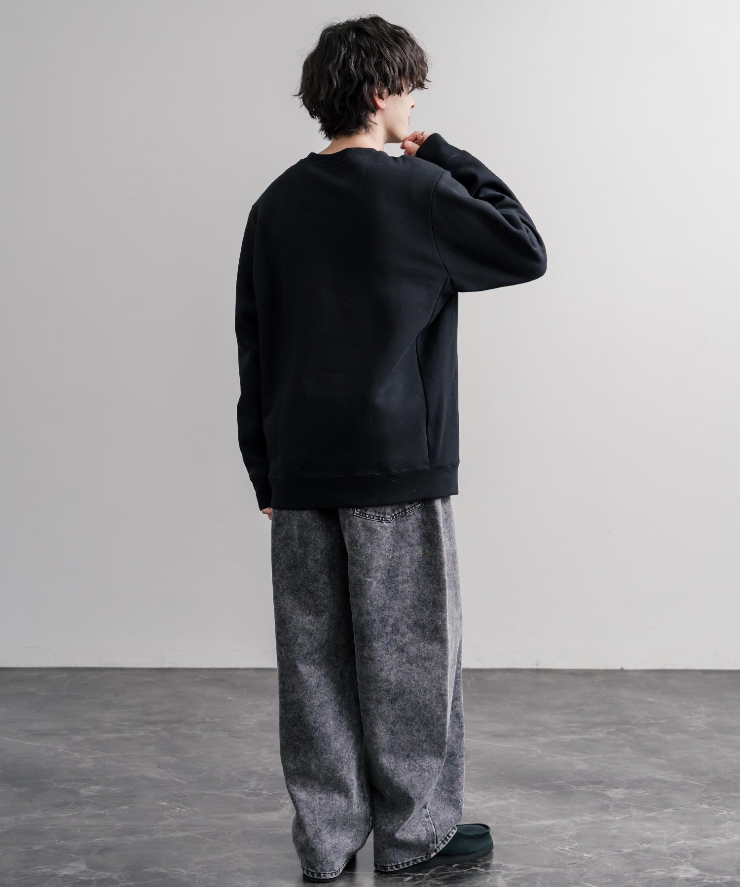 Patagonia M S 95 OVAL LOGO UPRISAL CREW SWEATSHIRT ロゴ刺繍裏起毛長袖スウェットトレーナー 16218