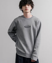 Patagonia M S 95 OVAL LOGO UPRISAL CREW SWEATSHIRT ロゴ刺繍裏起毛長袖スウェットトレーナー 16218